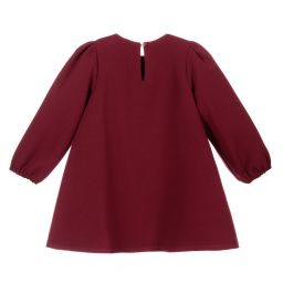 بيكولا لودو-Red Sequinned Bow Dress | Childrensalon Outlet