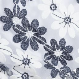 Piccola Ludo-White & Blue Wide-Leg Trousers | Childrensalon Outlet