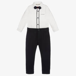 Piccola Speranza-Комплект с синими брюками для мальчиков | Childrensalon Outlet