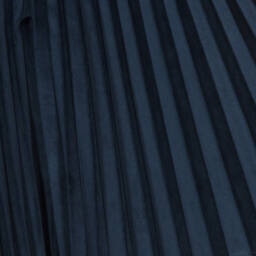 Piccola Speranza-Girls Blue Velvet Pleated Dress | Childrensalon Outlet