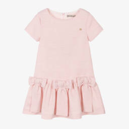 Piccola Speranza-فستان وردي ساحر للبنات مع فيونكة | Childrensalon Outlet