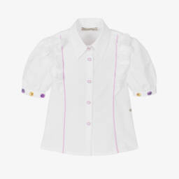 Piccola Speranza-Нежный цветочный топ для девочек | Childrensalon Outlet