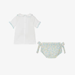 Piccola Speranza-طقم أزرق زهري حالِم للبنات | Childrensalon Outlet