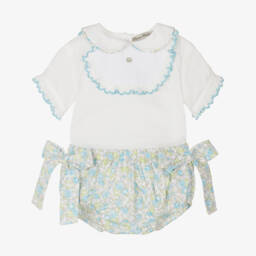 Piccola Speranza-طقم أزرق زهري حالِم للبنات | Childrensalon Outlet