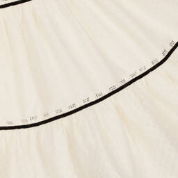 Piccola Speranza-Girls Ivory Tulle Skirt | Childrensalon Outlet