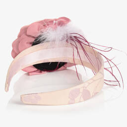 بيكولا سبيرانزا-طوق للشعر لون زهري للبنات | Childrensalon Outlet