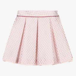 Piccola Speranza-Girls Pink Pleated Skirt | Childrensalon Outlet