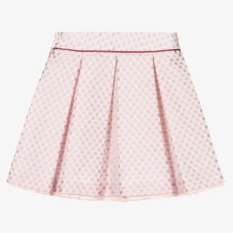 Piccola Speranza-Girls Pink Pleated Skirt | Childrensalon Outlet