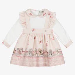 Piccola Speranza-Girls Pink Toys Skirt Set | Childrensalon Outlet