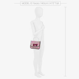 Piccola Speranza-Girls Pink Tweed Shoulder Bag | Childrensalon Outlet