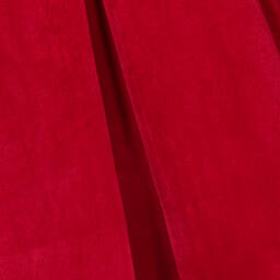 Piccola Speranza-Girls Red Velvet Pleated Dress | Childrensalon Outlet