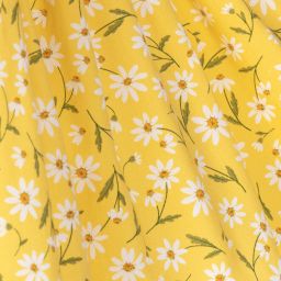 Piccola Speranza-Girls Yellow Floral Dress | Childrensalon Outlet