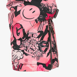 Pilguni-Girls Pink & Black Snowsuit | Childrensalon Outlet