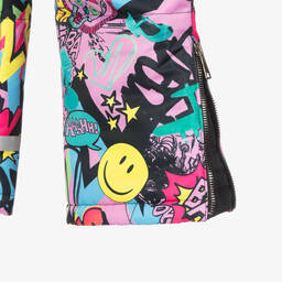 Pilguni-Розовые лыжные брюки с граффити | Childrensalon Outlet