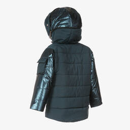 Pilguni-Синяя лыжная куртка | Childrensalon Outlet