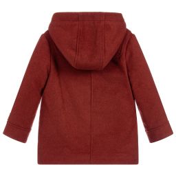 بيلي كاريرا-معطف دافيل مزيج صوف لون بنّي للأولاد | Childrensalon Outlet