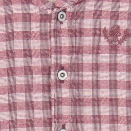 Pili Carrera-Boys Check Cotton Shirt | Childrensalon Outlet