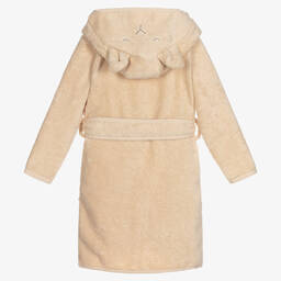 Pippi-Бежевый махровый халат из органического хлопка | Childrensalon Outlet