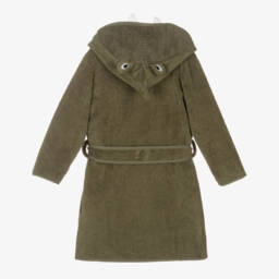 Pippi-Уютный хлопковый халат хаки для мальчиков | Childrensalon Outlet