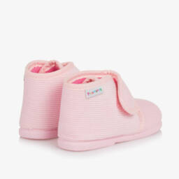 Pisamonas-شبشب مخملي وردي دافئ للبنات | Childrensalon Outlet