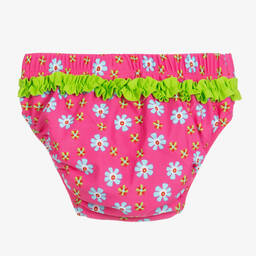 Playshoes-Розовые плавки для малышек в цветочек | Childrensalon Outlet