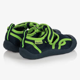 بلاي شوز-حذاء أكوا للشاطيء لون كحلي وأخضر | Childrensalon Outlet