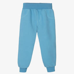 Playshoes-Blue Polar Fleece Joggers | Childrensalon Outlet