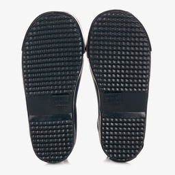 بلاي شوز-بوت واقي من المطر مطاط لون أزرق للأولاد | Childrensalon Outlet