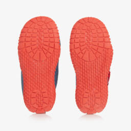 Playshoes-Boys' Denim Fire Truck Slippers | Childrensalon Outlet