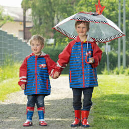 Playshoes-Boys Racing Car Wellies | Childrensalon Outlet