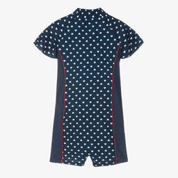 بلاي شوز-أوفرول واقي من الشمس لون كحلي للبنات (+UPF50) | Childrensalon Outlet