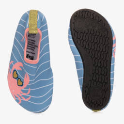Playshoes-حذاء سباحة للبنات بلون المرجان والسماء | Childrensalon Outlet