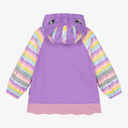 Playshoes-Girls Enchanted Purple Unicorn Coat | Childrensalon Outlet