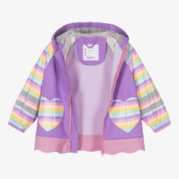 Playshoes-Girls Enchanted Purple Unicorn Coat | Childrensalon Outlet