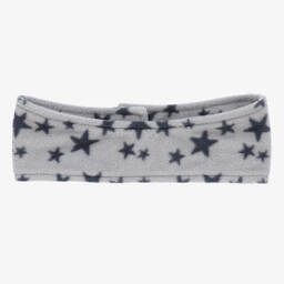 بلاي شوز-Girls Grey Star Fleece Headband | Childrensalon Outlet