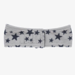 بلاي شوز-Girls Grey Star Fleece Headband | Childrensalon Outlet