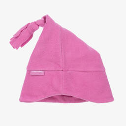 بلاي شوز-Girls Pink Fleece Hat | Childrensalon Outlet