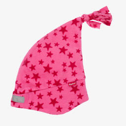 بلاي شوز-Girls Pink Star Fleece Hat | Childrensalon Outlet