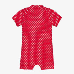 Playshoes-Красный солнцезащитный костюм для девочек (UPF50+) | Childrensalon Outlet