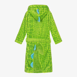 Playshoes-Green Dinosaur Dressing Gown | Childrensalon Outlet