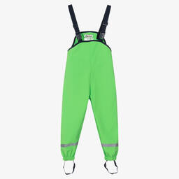 Playshoes-Green Splash Dungarees | Childrensalon Outlet