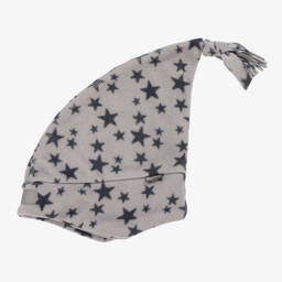 Playshoes-Grey Star Fleece Hat | Childrensalon Outlet