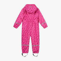 Playshoes-Pink Heart Print Rain Suit | Childrensalon Outlet