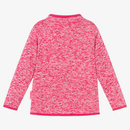 Playshoes-Pink Knitted Zip-up Top | Childrensalon Outlet