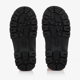 Playshoes-Красно-черные зимние сапоги | Childrensalon Outlet