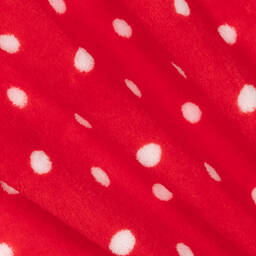 بلاي شوز-روب حمّام فليس بولكا لون أحمر | Childrensalon Outlet