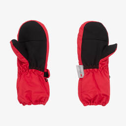 Playshoes-Красные лыжные варежки | Childrensalon Outlet