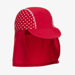 Playshoes-Red Sun Protective Swim Hat (UPF 50+) | Childrensalon Outlet