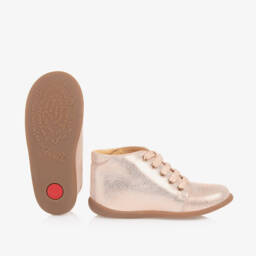 Pom d'Api-Girls Blush Shimmer Walker Boots | Childrensalon Outlet