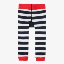 بووال كرافت-ليغنغز قطن محبوك لون كحلي وأبيض للأطفال | Childrensalon Outlet